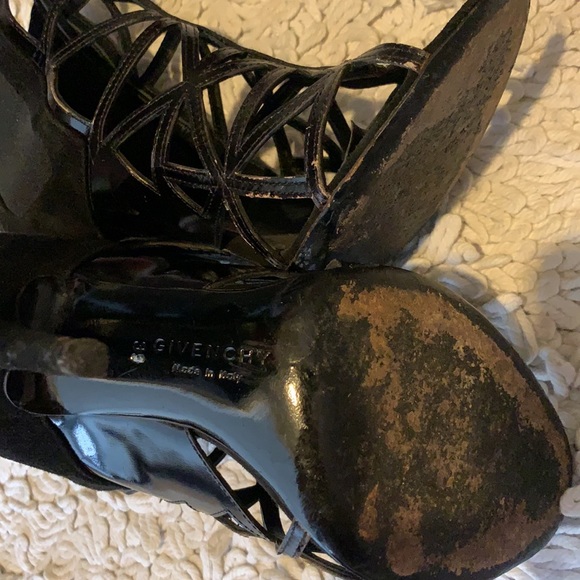 Givenchy Laser BirdCage Cut Out Ankle boot heels - Picture 10 of 15